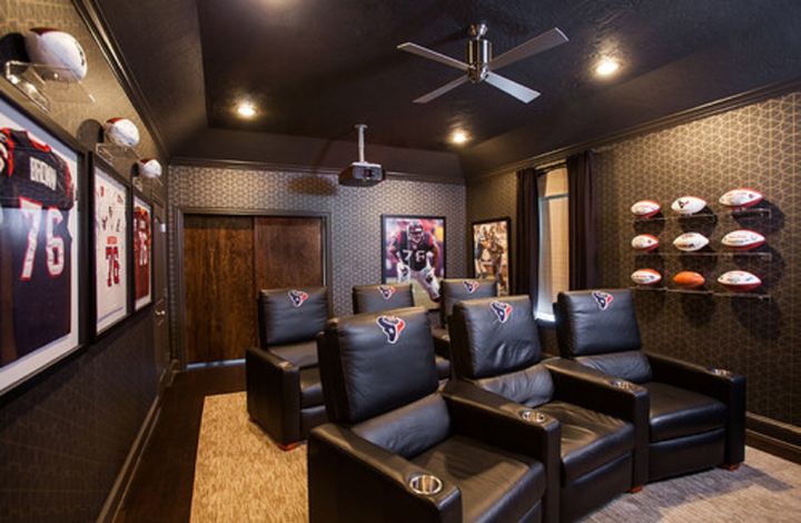 5 Media Rooms For Every Football Fan